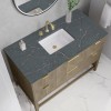 Emmeline 48" (Vanity Only Pricing) in Pebble Oak